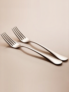 onlycook | Stainless Steel Multi-purpose Forks for Steak Salad Western Dining