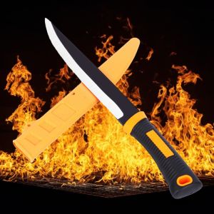 พร้อมส่ง มีดพกปลายแหลมเดินป่า พร้อมปลอก ของแท้ (ส่งด่วนทันใจ)