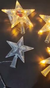 HIASAN TOP BINTANG POHON NATAL LENGKAP BERBAGAI UKURAN DAN WARNA