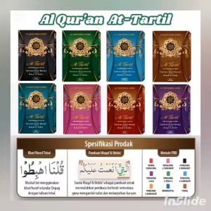 Al Quran Tajwid At Tartil A4 Non Terjemah HC Suara Agung