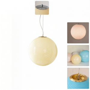 Candy Colored Bubble Chandelier for Kids and Retro Dining Bedrooms