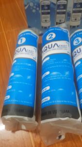 Bộ 3 lõi lọc nước 123 AQUA Chính hãng siêu tiết kiệm sử dụng tất cả máy lọc nước Kangaroo Karofi Sunhouse AquA