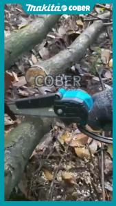 199V Cordless Portable Reciprocating Saw Brushless Electric Saw Small Handheld Chainsaw for Woodworking Outdoor Garden Wood Metal Cutter with Rechargeable Lithium Battery Saw Blades Power Tools Machines