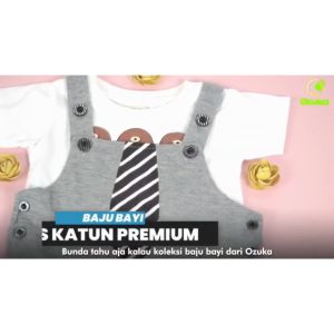 Baju Bayi Kodok Jumper Laki 0 3 4 Bulan Baru Lahir Newborn Lucu Dasi Jumper Ozuka