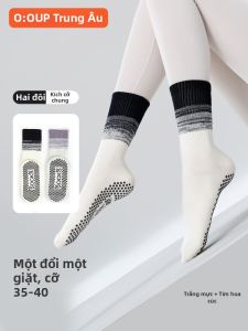 O:OOUP | Vớ Yoga Chống Trượt Mid Calf Ngón Chân Tách Riêng