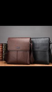 Mens single shoulder crossbody bag vertical paragraph business casual small backpack