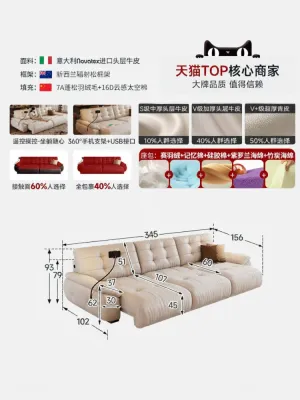 MEIZHAISHENGHUO | Electric Adjustable Sofa Bed Zero Wall Design
