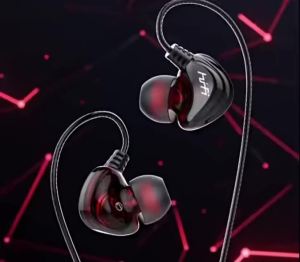 HIFI Bass 3.5mm/Type-C In-Ear Monitor Earphones Stereo Gaming Sports Live Headset