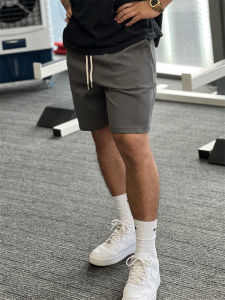 Irontrap American Style Sports Shorts Mens Quick Dry Elastic Basketball Training Pants Deep Squat Three Quarter Length Summer