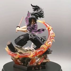 Ready Stock Demon Slayer Kokushibo GK Figure Twelve Kizuki Junikizuki 12 Demon Moons Upper Rank 1 鬼灭之刃 十二鬼月 上玄一黑死牟GK手办