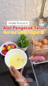 PIFACIA Pengocok Telur Pengaduk Kopi Susu Elektrik Mini Hand Mixer Whisker Portable