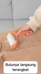 BISA COD - Sticky Roll Pembersih Bulu Kucing Anjing / Rol Pembersih Bulu Kotoran Pakaian Baju Kain / Clothes Dust Remover