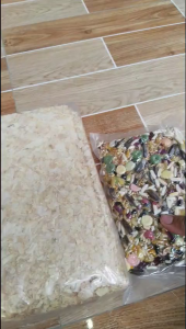 🐹 Combo Hamster Nguyệt Quang 1.5KG | Mùn Cưa Gỗ Thông Nén Thơm 1KG + Thức Ăn Hỗn Hợp Dinh Dưỡng 500G
