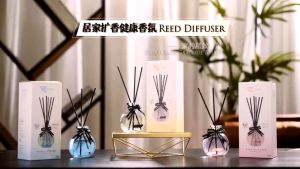 New VANZO Reed Diffuser Fruity Freesia / White Musk / Citrus Verbena 120ml Vanzo Home Perfume Pewangi Rumah