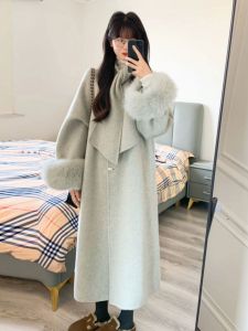 CHANGTONG | Double-faced Thickened Petite Coat for Women