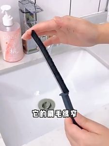 【Free Towel】Long Gap Cleaning Brush Multi-functional Stiff Bristles Crevices Cleaner Brush Floor Seam Brush Bathroom Dead-end PhIeo