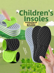 LINGMIAO | Odor Resistant Sweat Absorbent Antibacterial Breathable Slip Resistant Childrens Insoles
