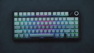 Bàn Phím Cơ Không Dây Aula F75 MAX Có Đèn Nền RGB Màn Hình TFT Núm Xoay Đệm Lót Dành Cho Máy Tính Để Bàn Laptop Máy Tính Bảng