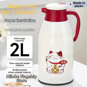 Large Food-Grade Vacuum Glass Lined Thermos