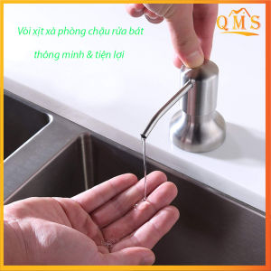 Bộ vòi xịt nước rửa chén INOX 304 Vòi hút xà phòng rửa chén thông minh xoay 360 Độ tiện lợi kèm ống đẫn dài 120cm