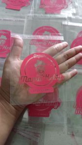 Sablon Plastik OPP Roti Tebal Free Design