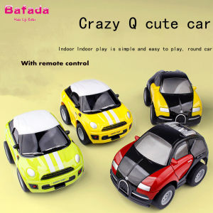 Bafada Remote Control Car 1:43 Scale High-Speed Electric RC Car Toy Mini Cartoon Remote Control Car Toddler Toys Cute Cars RC Car for Kids Car for Boys Girls Gifts for Childrens Birthday