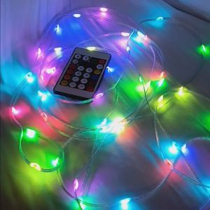 Lampu hias Fairy Light String 10 Meter 100 LED USB 5V IP 67 RGB