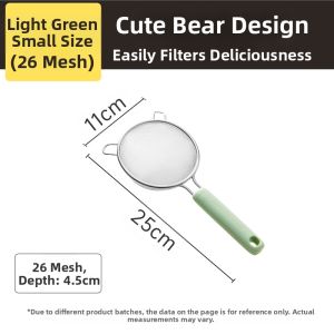 COOKER KING | Stainless Steel Fine Mesh Strainer for Soy Milk Filtering