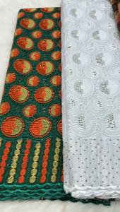 Vải Ren Thêu Cotton Đính Đá Voan Thụy Sĩ Màu Rượu Vang Họa Tiết Châu Phi Dành Cho Đám Cưới Tiệc Tùng Ở Nigeria