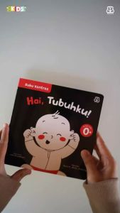 Buku Anak Kontras : Hai Tubuhku! (Boardbook)