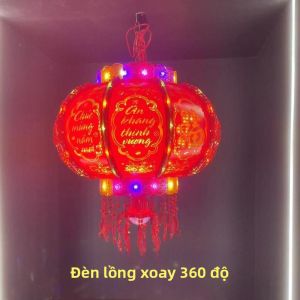 Trang Trí Đèn Lồng Quay Fuzi