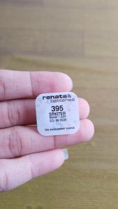 Renata SR927SW Baterai jam tangan Renata 395 SR927SW Silver 1.55V