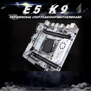 MACHINIST K9 X99 Motherboard Support TPM 2.0 Intel Xeon E5 V3/V4 LGA 2011-3 CPU and DDR4 RAM NVME M.2 Four Channel Memory