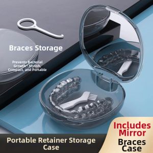 LIKE | Transparent Portable Retainer Box with Mirror