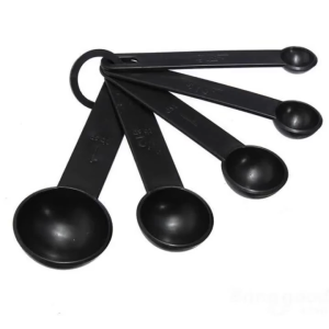 10Pcs Measuring Cups and Spoons Set BPA-Free Plastic Kitchen Baking Tools with Engraved Markings Stackable Design for Dry Liquid Ingredients