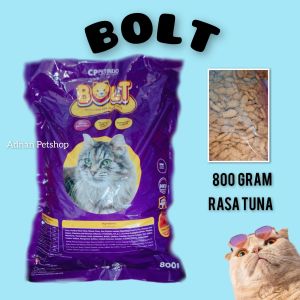 BOLT MAKANAN KUCING 800 GRAM TERMURAH