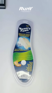 COD Memory Foam Insole Breathable Absorbing Mildew Proof Latex Insole Cushion Comfortable