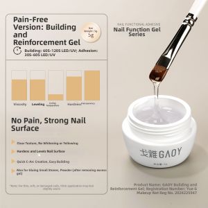 GAOY | Pain-Free Nails Gel Fortification and Leveling Nail Gel