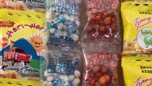 Pilus / Sukro Manis Fujiyama Jinten Wijen Ball KLC Isi 50 pcs Makanan Ringan / Snack / Cemilan Murah Sukro KLC Food