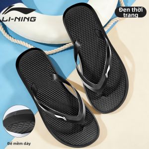 Li-Ning | Dép Xỏ Ngón Đế Dày Không Trơn Cho Nữ