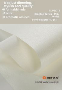 Motorized Full Blackout Intelligent Roman Shades