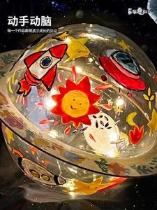 Đèn Lồng Treo Tay Thủ Công DIY Cho Trẻ Em Đèn Lồng Treo Tay Bằng Gỗ Mùa Xuân 2026 Đèn Lồng Trang Trí Không Gian Mới