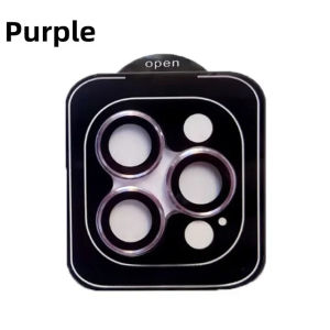 3 Pcs Metal Tempered Glass Camera Lens Protective Film Suitable For IPhone 13 14 15 16 17 Pro Max