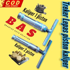 2 Treker Caliper Cakram Universal 1 piston 2 piston
