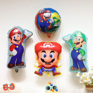 18 inch Super Mary Mario balloon wedding decoration balloon children birthday decoration aluminum film balloon party supplies festival  partyneeds birthday decor anniversary balloon partysupplies events decor DIY