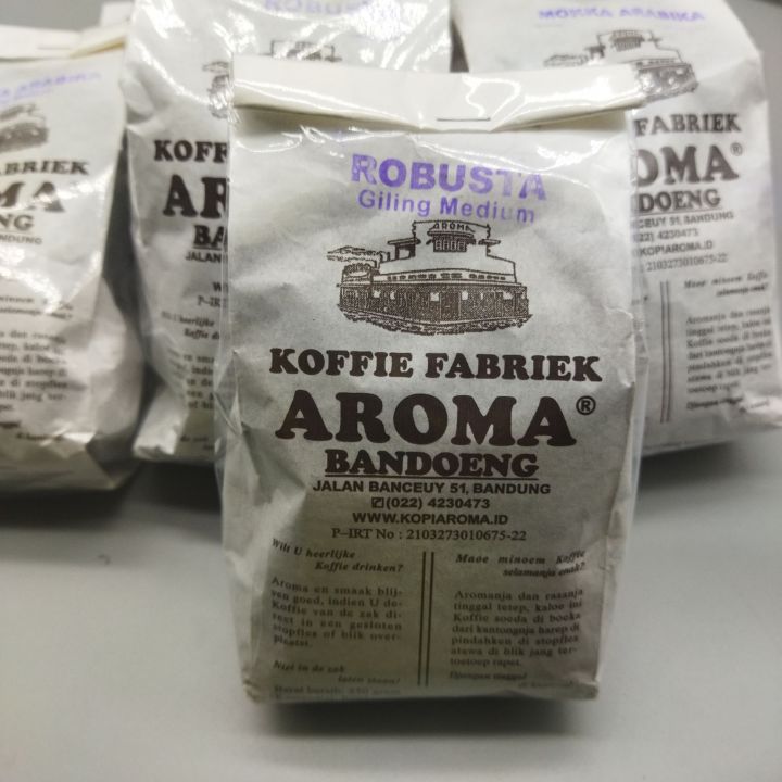 Kopi Bubuk Robusta Kopi Giling Kopi Arabika Kopi Aroma Bandung | Lazada