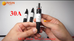 Commonly Use 1 pcs/lot Solar Panel SBD MC4 PV Connector with Built in 15 Amp 20 Amp 30Amp Diode