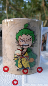 Anime Inspired One Piece Mug (Printed Regular White & Magic mug)