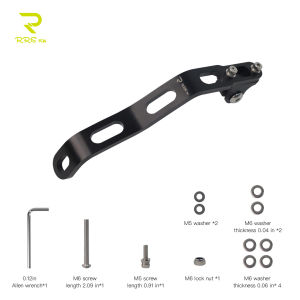 RRSkit | RRSKIT For Brompton/Dahon Folding Bicycle Headlight Mounting Bracket With Gopro Action Camera Base Fixing Bike Light Bracket