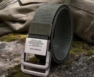 Men Belts Automatic Buckle Metal Webbing Belts for Men Canvas Nylon High Quality Strap Casual Sports Belt